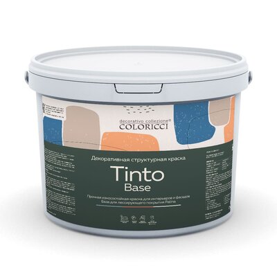 Текстурная краска TINTO BASE